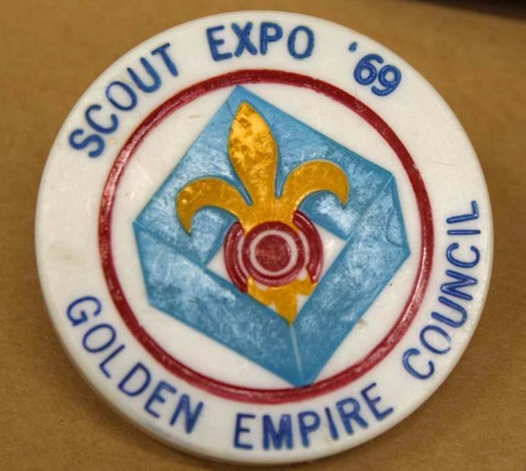 BSA Golden Empire Council Memorabilia and Miscellaneous Pins