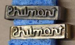 Set of 2 Vintage BSA Philmont Scout Ranch Belt Loops