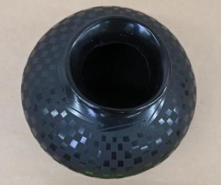 Stunning Jaime Dominguez Black Pottery Vase