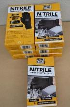 Fourteen Pair of New Nitrile Working Gloves