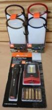 Ozark Trail LED Flashlight & 2 in 1 Camp Light