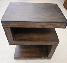 Wonderful Dark Brown Side Table