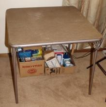 Folding Card Table