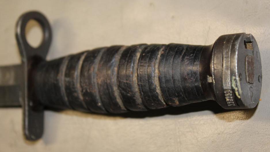 Camillus M4 WWII Bayonet in Scabbard