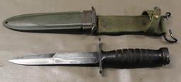 Camillus M4 WWII Bayonet in Scabbard