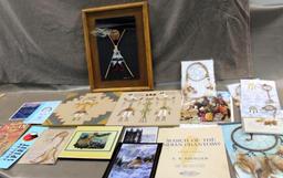 Indigenous-Made Mixed Media Artwork, Sand Paintings, and More
