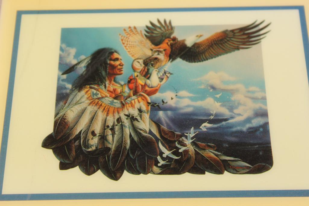 Indigenous-Made Mixed Media Artwork, Sand Paintings, and More