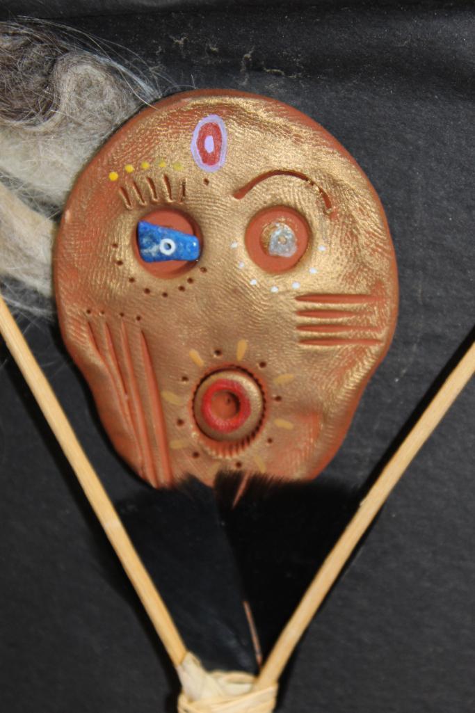 Indigenous-Made Mixed Media Artwork, Sand Paintings, and More