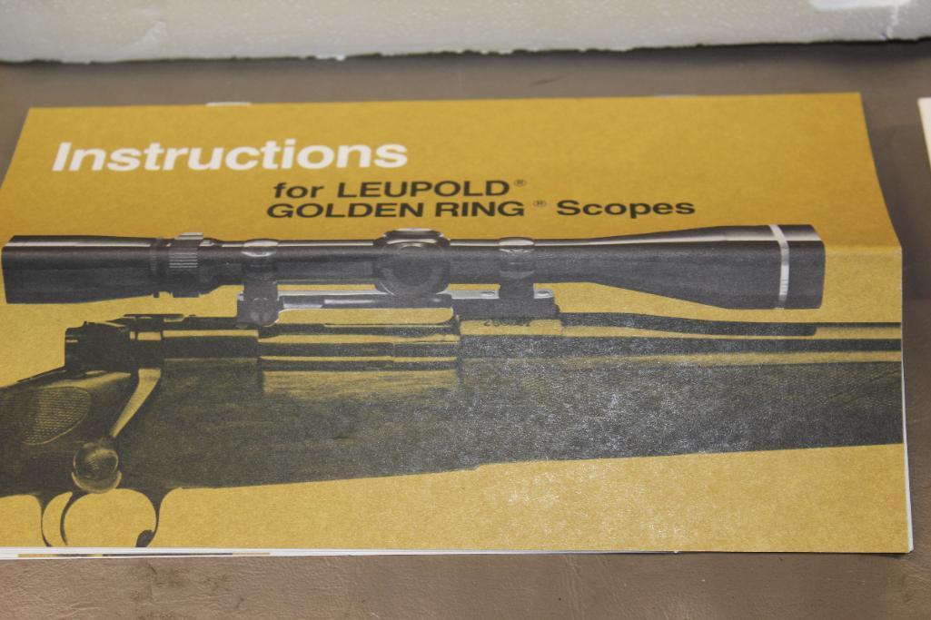 Leupold M8-12X Adjustable Objective Varmint Scope