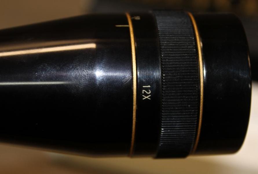 Leupold M8-12X Adjustable Objective Varmint Scope