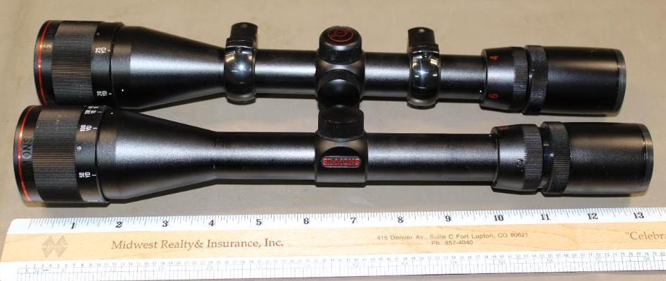 Pair of Simmons Model 21031M, 4-12X40 Riflescopes