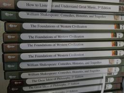 Thirty-Nine Great Course DVDs