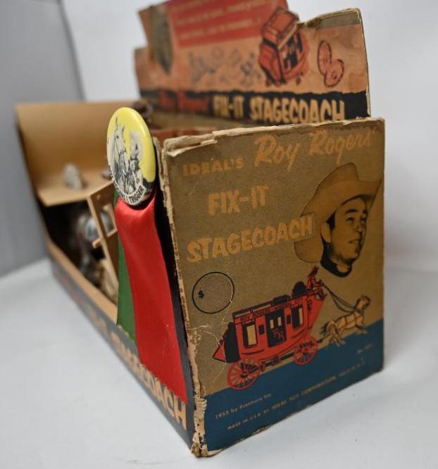 Ideal's Roy Rogers Fix-It Stagecoaches