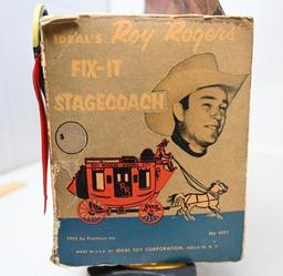 Ideal's Roy Rogers Fix-It Stagecoaches