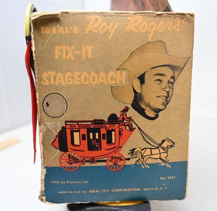 Ideal's Roy Rogers Fix-It Stagecoaches