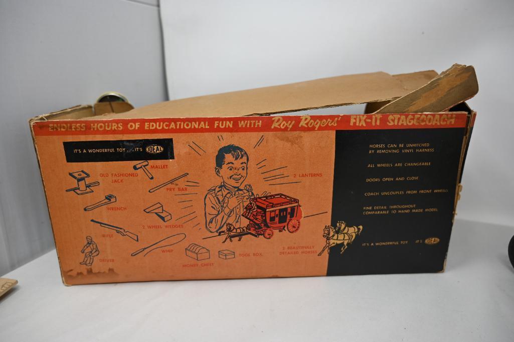 Ideal's Roy Rogers Fix-It Stagecoaches