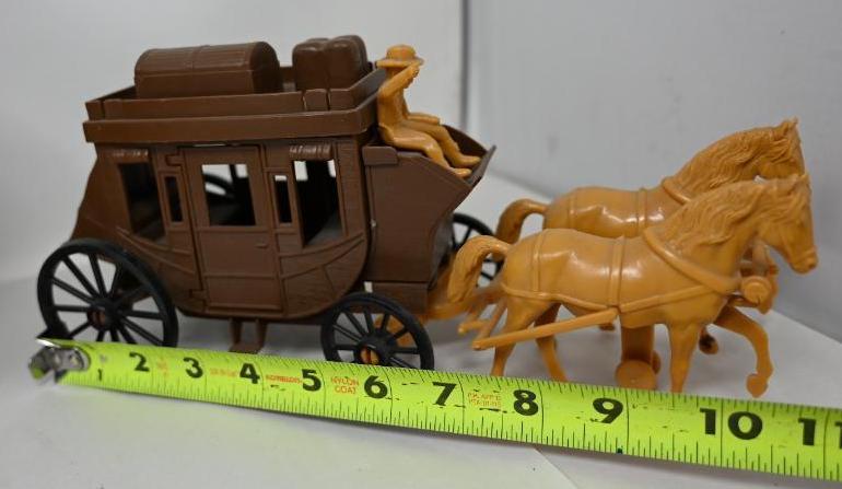 Ideal's Roy Rogers Fix-It Stagecoaches