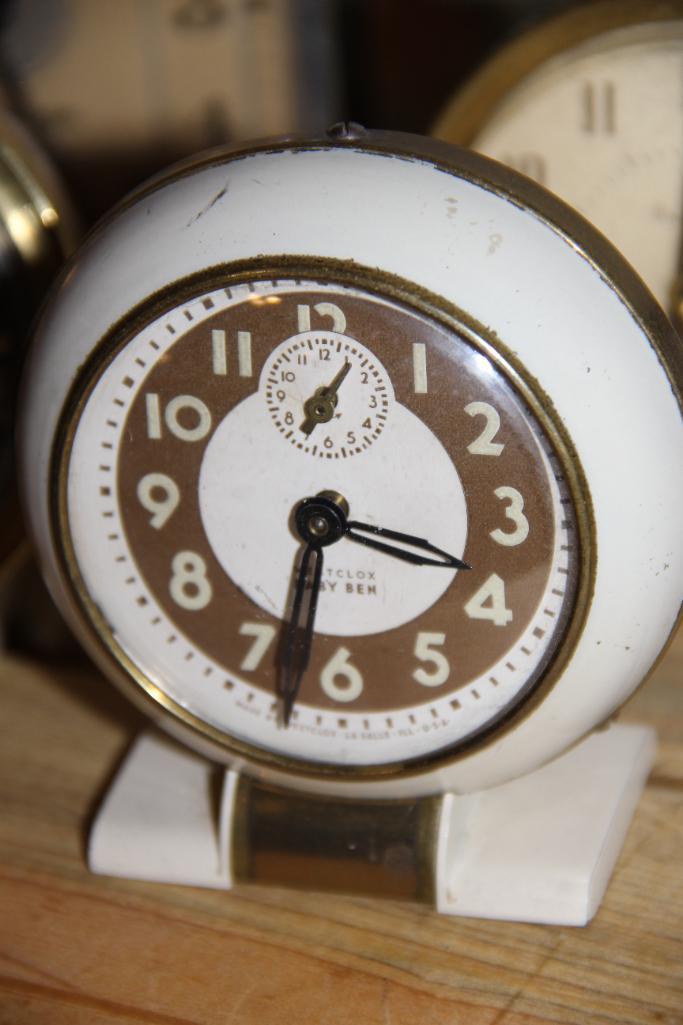Nine Old Alarm and Table Clocks