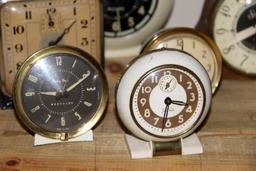 Nine Old Alarm and Table Clocks