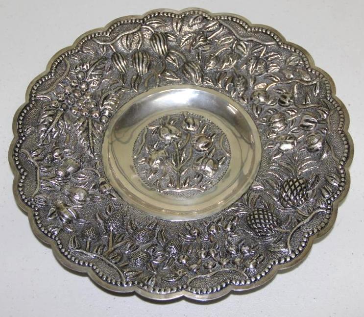 Beautiful Decorative Silver Plate