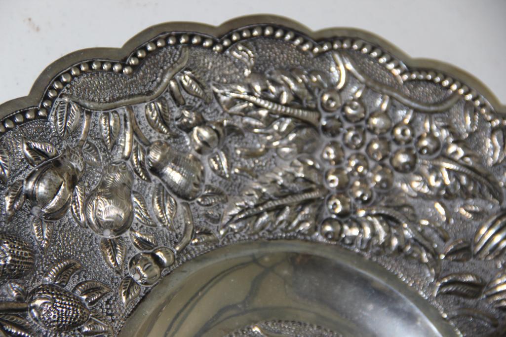 Beautiful Decorative Silver Plate