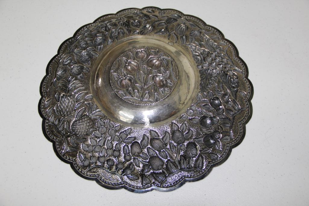 Beautiful Decorative Silver Plate