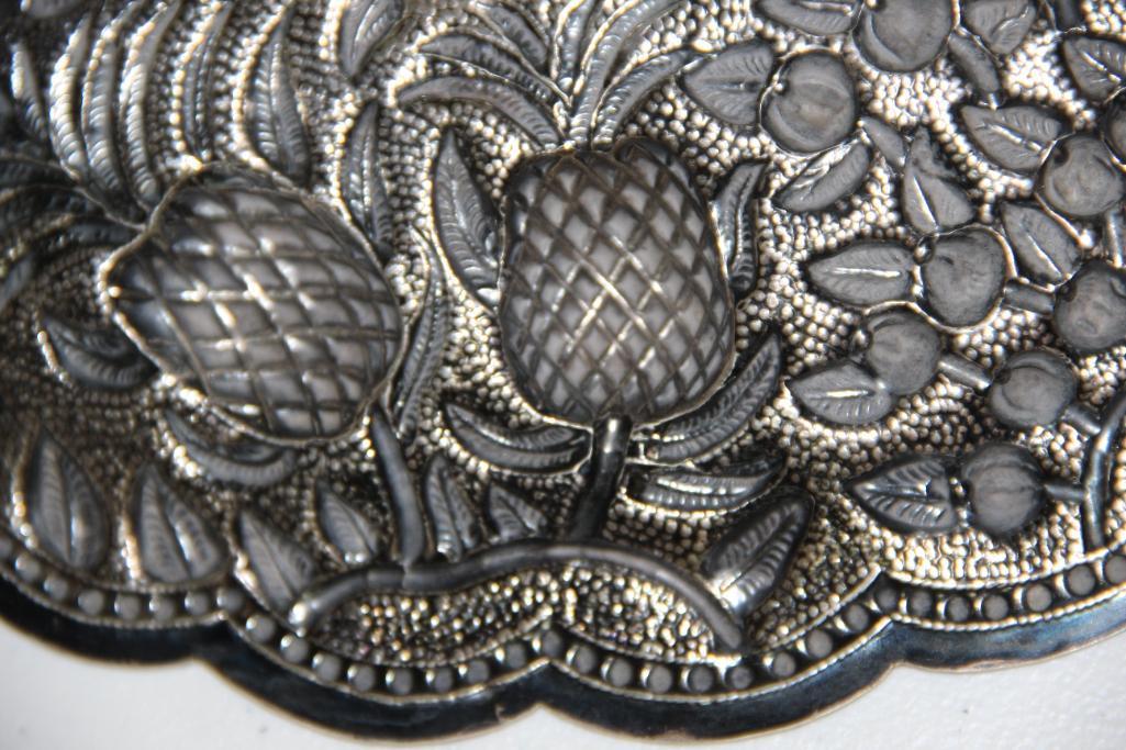 Beautiful Decorative Silver Plate