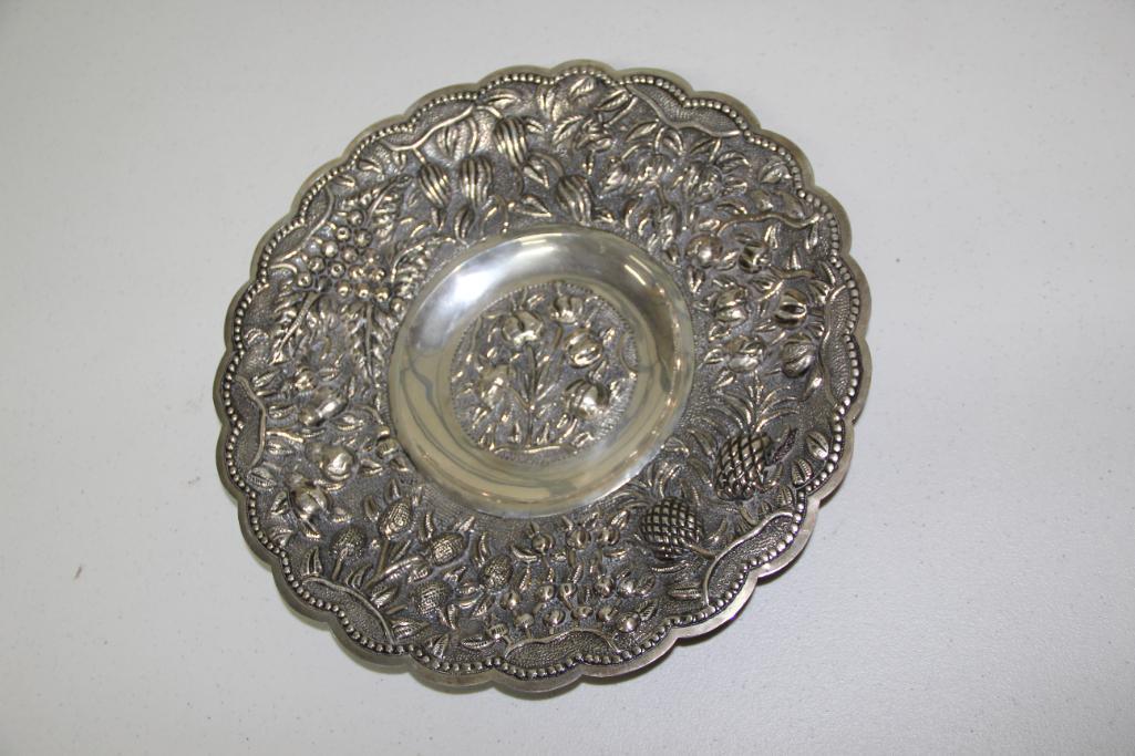 Beautiful Decorative Silver Plate