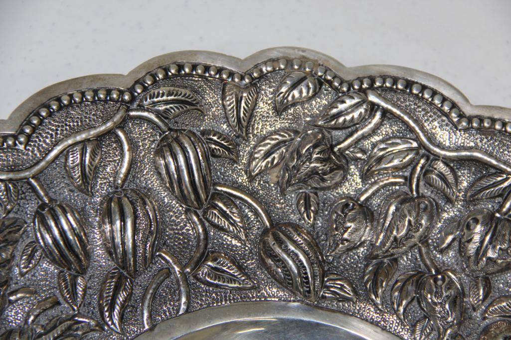 Beautiful Decorative Silver Plate