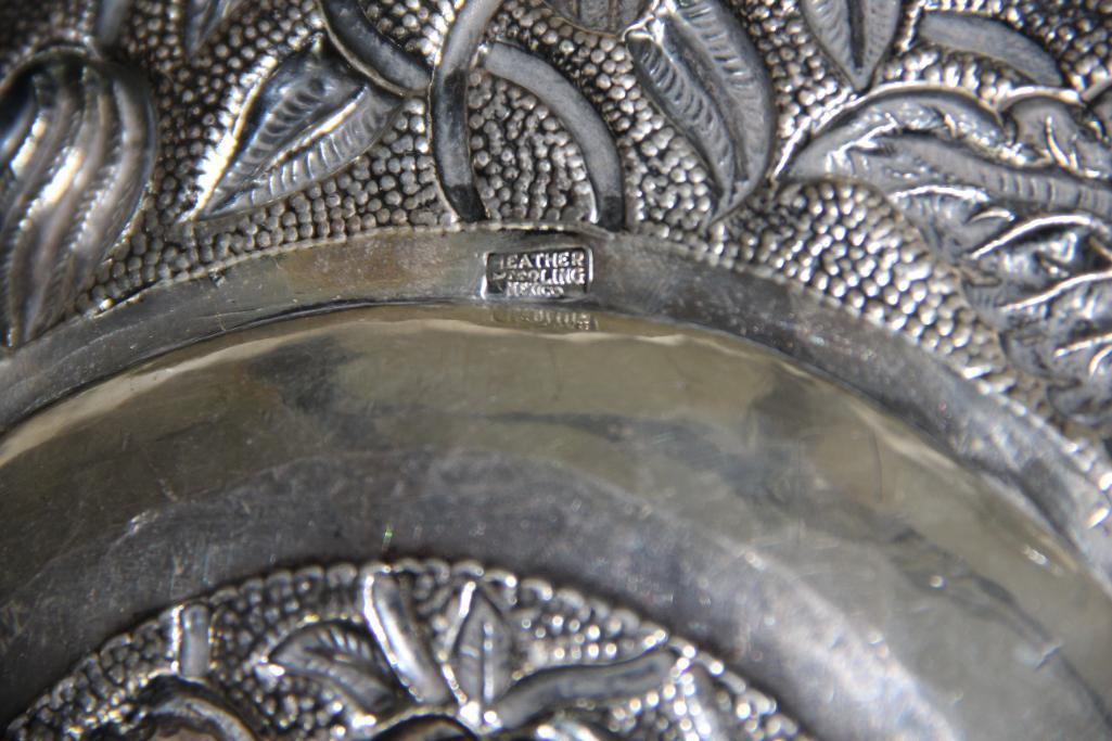 Beautiful Decorative Silver Plate