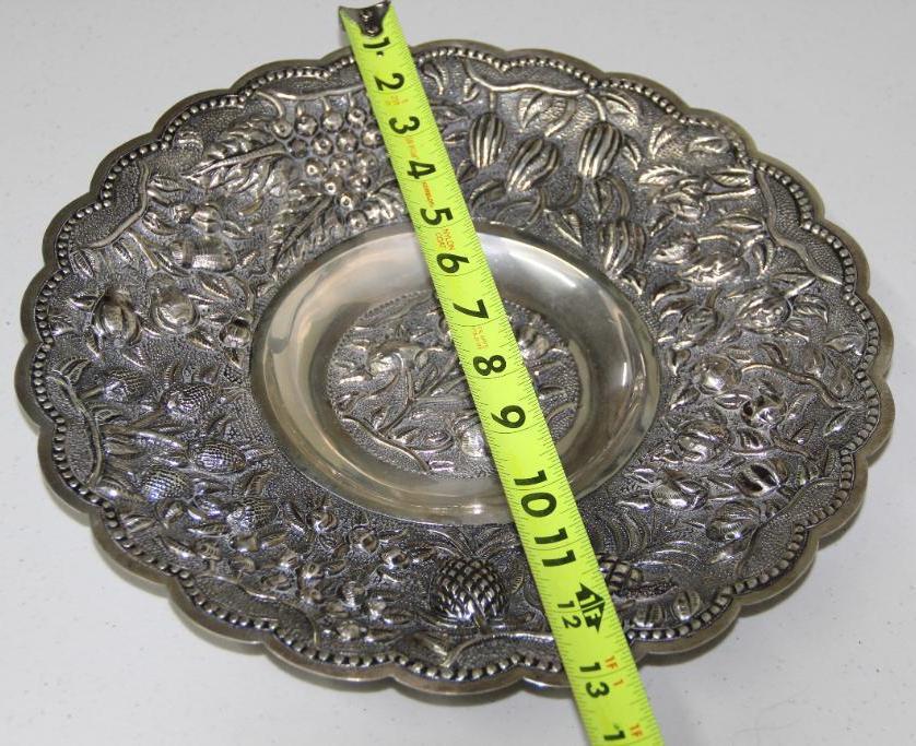 Beautiful Decorative Silver Plate
