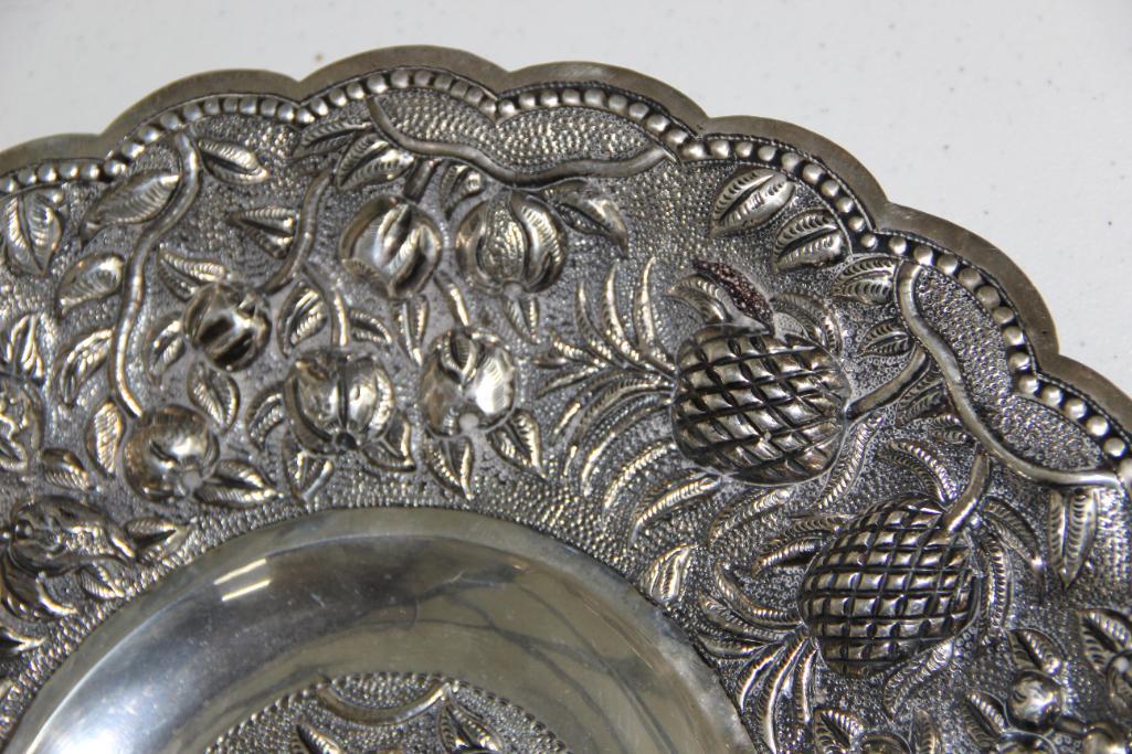 Beautiful Decorative Silver Plate
