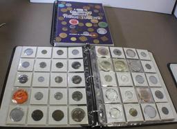Binder Filled with Collectible Colorado Trade Tokens and Guide Book