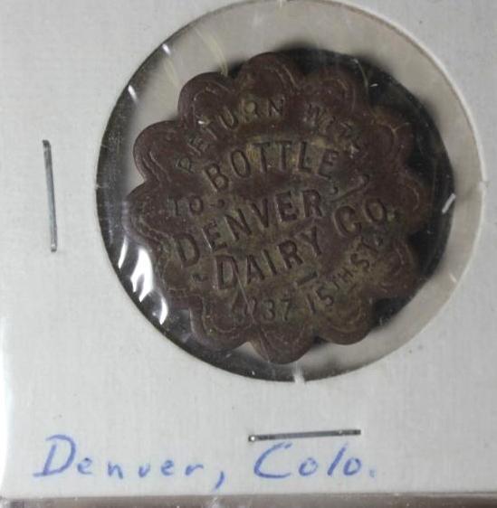 Binder Filled with Collectible Colorado Trade Tokens and Guide Book