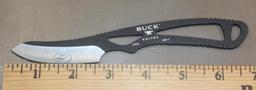 Pair of Buck RMEF Fixed Blade Knives in Sheaths