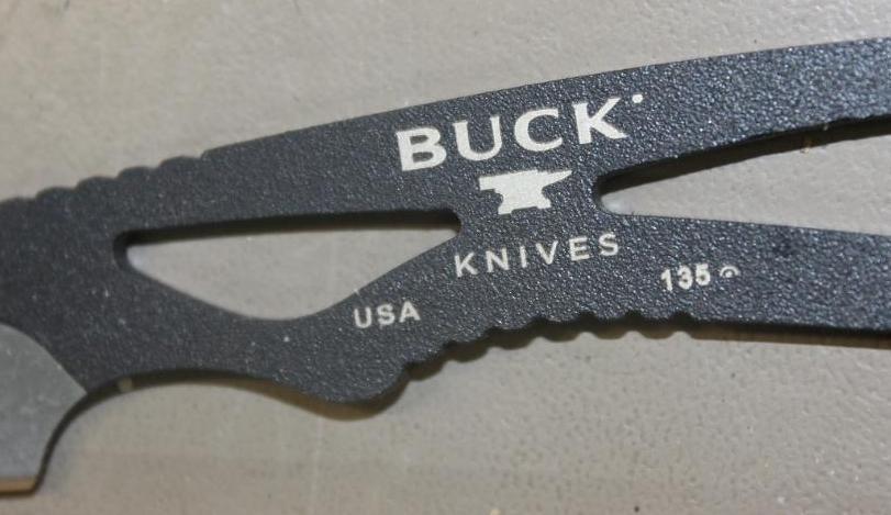 Pair of Buck RMEF Fixed Blade Knives in Sheaths