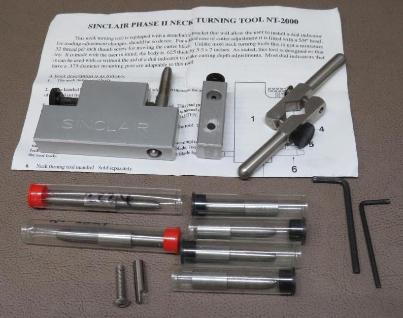 Sinclair Phase II NT-2000 Neck Turning Tool