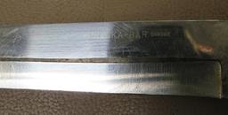 Two Custom Stag Handled Knives