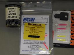 Front Sight Fiber Optic Rods/Flats