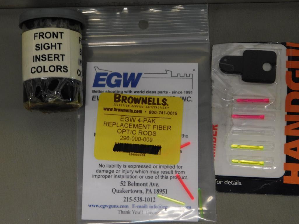 Front Sight Fiber Optic Rods/Flats
