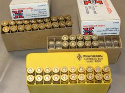 50 Pieces New and Reloaded Ammunition and Fired Brass