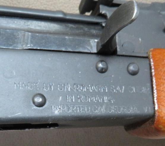 Romanian Cugir WASR 10 - Rifle, 7.62X39, SN# 1-27396-2001