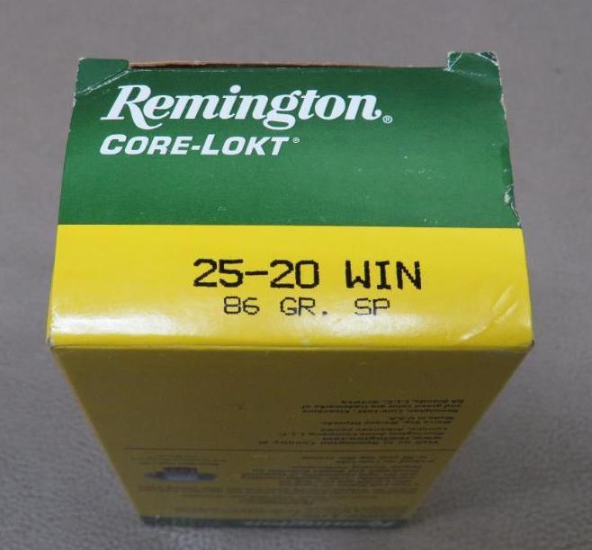 25-20 Winchester Ammunition