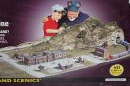 Woodland Scenics Mountain Valley Scenery Kit for Model Railroading