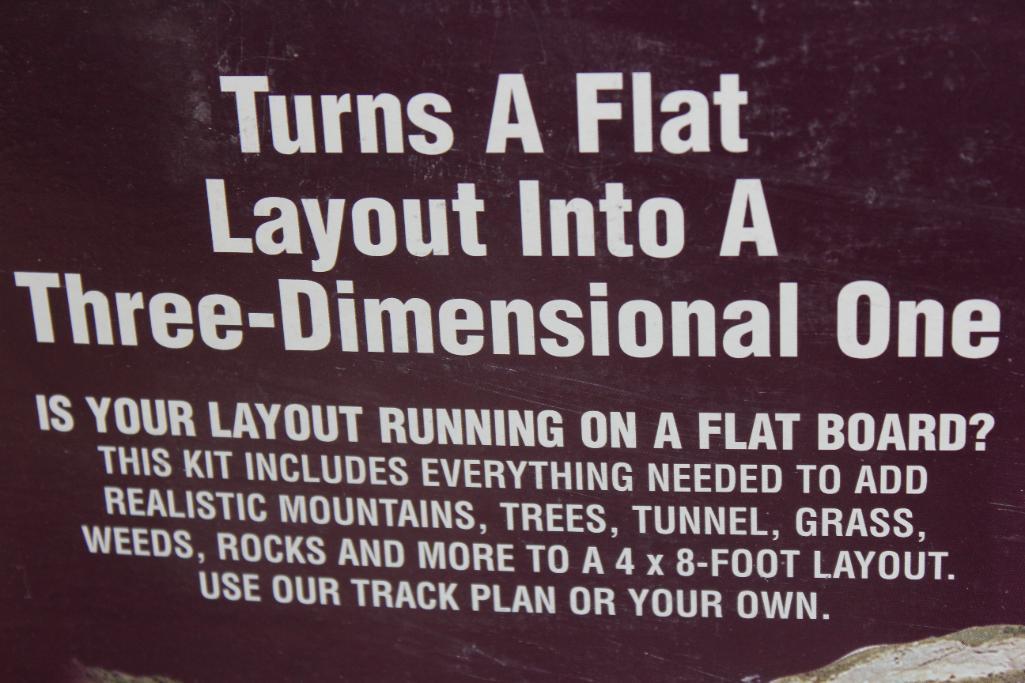 Woodland Scenics Mountain Valley Scenery Kit for Model Railroading
