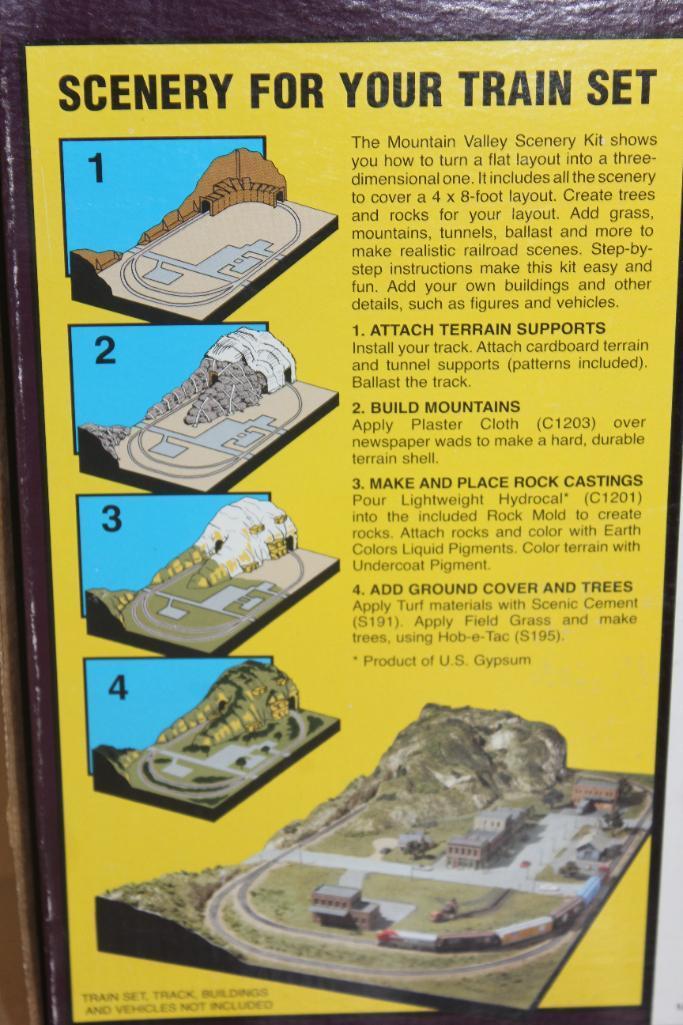Woodland Scenics Mountain Valley Scenery Kit for Model Railroading