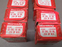 Hornady 55 Gr 22 Cal Bullets for Reloading
