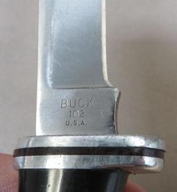 Buck 102 Sheath Knife