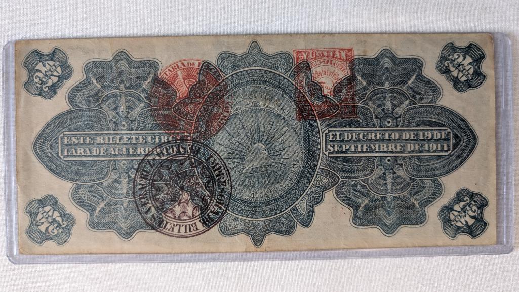 Gobierno Provisional De Mexico Series Banknote Set