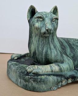 Daniel Slack Stoneware and Microcrystalline Glaze Bobcat